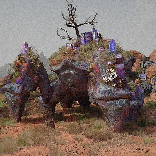 Queen Bismuth Oreback Crab